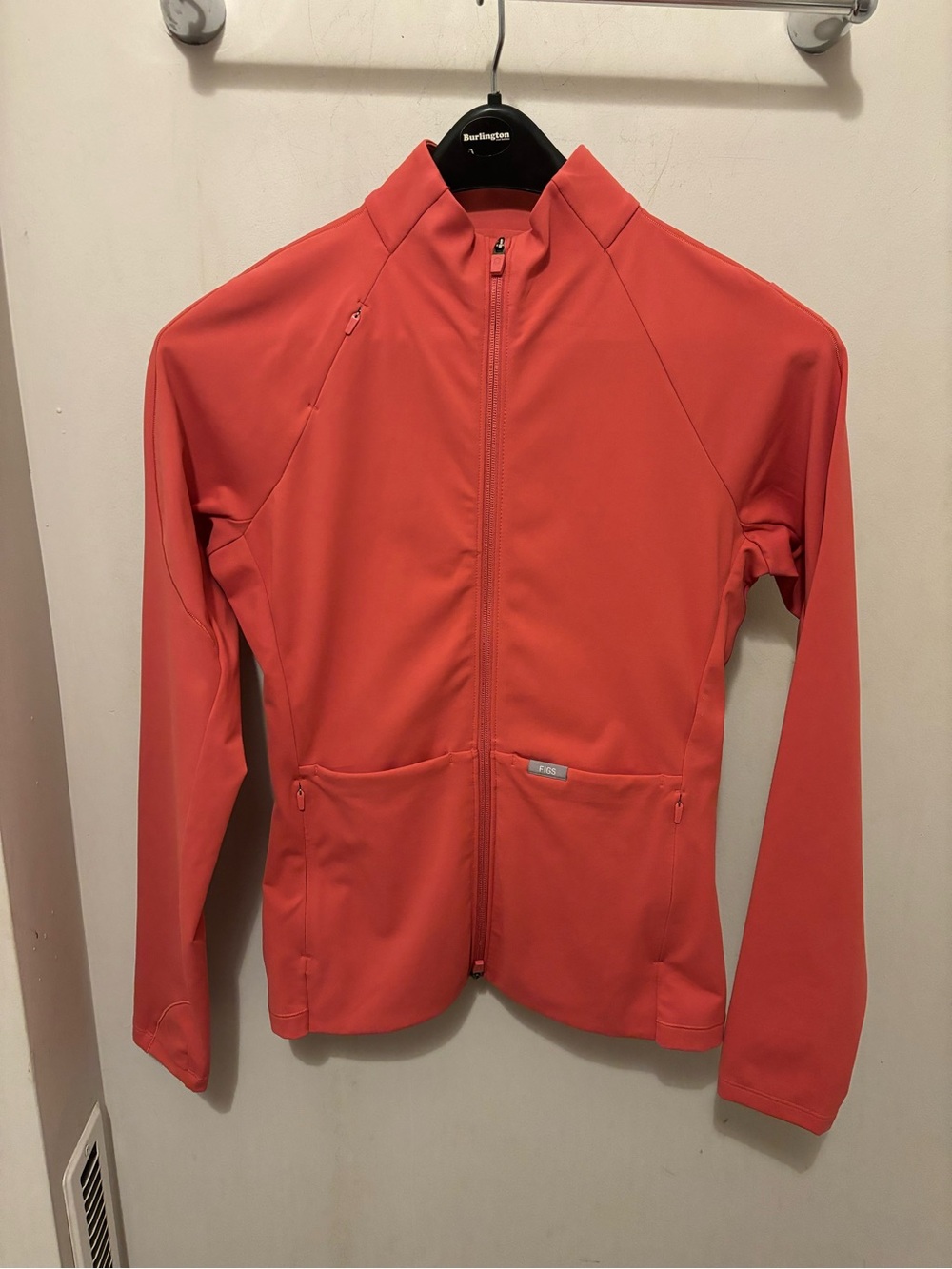 FIGS Technical Collection On-Shift ContourKnit Zip Up Jacket Women’s Medium